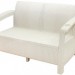 Двухместный диван Yalta Sofa Seаt белый