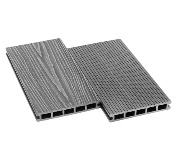 Террасная Доска ДПК Altay Decking 150 х 24 Серый