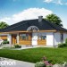 103-02  -  проект европейского узкого дома с гаражом 15 на 10 м