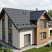Металлочерепица модульная Квинта Uno Grand Line c 3D резом 0,5 Rooftop Matte RAL 7016 антрацитово-серый