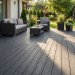 Террасная доска из ДПК ECODECKING Экстра плюс Графит