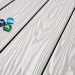 Террасная доска из ДПК Terrapol Смарт 3D Полнотелая без паза Дуб беленый