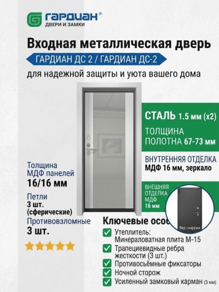 Входная металлическая дверь ДС 2 12 Витра К 03 Входная металлическая дверь ДС 2 12 Витра К 03