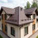 Металлочерепица камея GL 0,5 Quarzit RAL 8017 шоколад