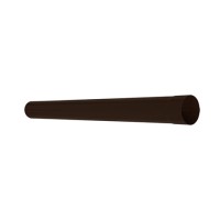 Труба круглая L=1 м Aquasystem Rooftop Drain PU MATT 150/100 мм RR 32- т.коричневый