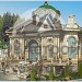 Проект узкой двухэтажной бани из кирпича в стиле барокко с цокольным этажом и бассейном, с размерами 21 м на 27 м