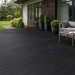Террасная доска ДПК Outdoor Вельвет шлифованная черная