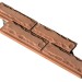 Фасадная плитка Кирисс Фасад Колотый кирпич № 09