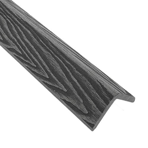Уголок 3D EasyDecking Wood-Х 50х50 Серый