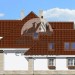 Проект двухэтажного дома из керамоблоков с двухместным гаражом и камином - VV-3
