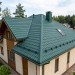 Металлочерепица модульная Квинта Uno Grand Line c 3D резом 0,45 PE RAL 6005 зеленый мох