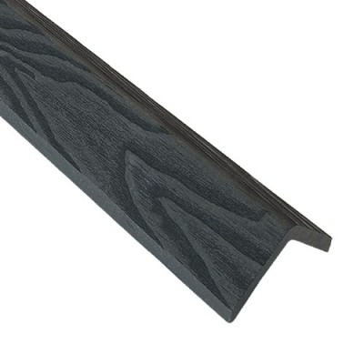 Уголок 3D EasyDecking Wood-Х 50х50 Черное дерево