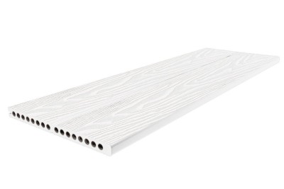 Ступень NauticPrime Esthetic Wood 300x22x4000 мм, слоновая кость