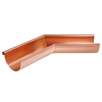 Угол желоба внешний 135 гр 150/100 Aquasystem CU-медь