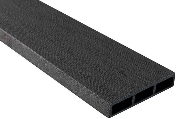 Доска 3D ДПК Outdoor STORM BLACK черная