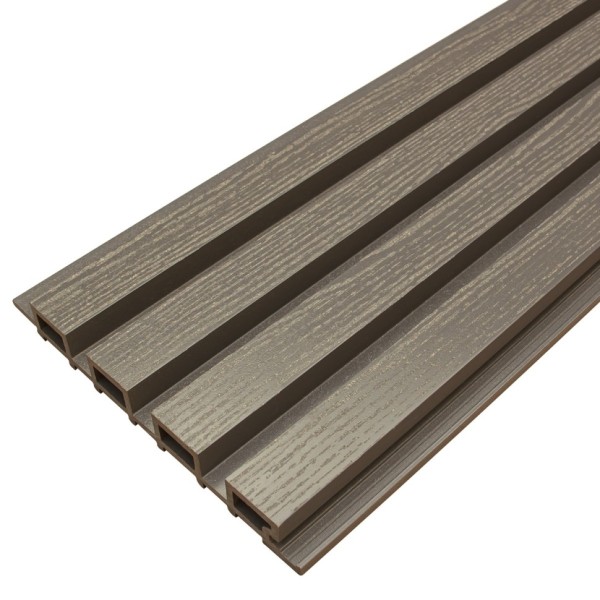 Фасадная доска из ДПК Faynag Wood Рейка Графит Фасадная доска из ДПК Faynag Wood Рейка Графит