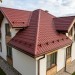 Металлочерепица модульная Квинта Uno Grand Line c 3D резом 0,5 GreenСoat Pural Matt RR 29 красный (RAL 3009 оксидно-красный)