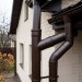 Тройник Aquasystem Rooftop Drain PU MATT 150/100 мм RR 32- т.коричневый