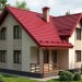 Металлочерепица классик 0,45 PE RAL 3003 рубиново-красный