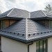 Металлочерепица камея 0,5 Satin RAL 7024 мокрый асфальт