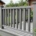 Балясина ДПК 3D GardenParkett фактура дерева Серый