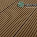 Террасная доска из ДПК  WOODVEX Select Темно-коричневый