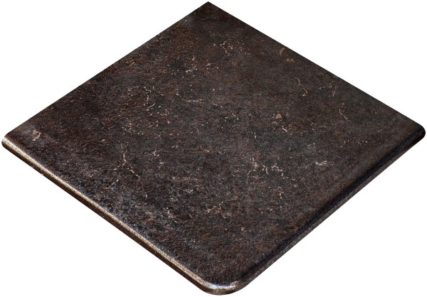 Exagres Metalica ступень угловая Cartabon Fior. Basalt 33x33.5