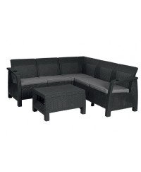 Угловой диван  Yalta Corner Set (столик в комплект не входит)