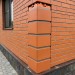 Угол Grand Line клинкерный кирпич ПРЕМИУМ Терракотовый (шов RAL 7006)
