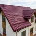 Металлочерепица классик GL 0,5 Quarzit RAL 3005 красное вино