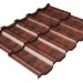 Металлочерепица модульная Квинта Uno Grand Line c 3D резом 0,45 Safari Twincolor Brown