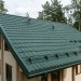 Металлочерепица модульная Квинта Uno Grand Line c 3D резом 0,5 GreenСoat Pural RR 11 темно-зеленый (RAL 6020 хромовая зелень)