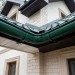 Угол желоба внутренний Aquasystem Rooftop Drain PU 150/100 мм RAL 6005 Зеленый мох