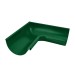 Угол желоба внутренний Aquasystem Rooftop Drain PU 150/100 мм RAL 6005 Зеленый мох