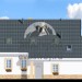 Проект  квадратного дома с гаражом и мансардой 12 на 16 метров