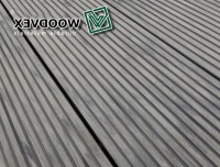 Террасная доска из ДПК WOODVEX Select Colorite Серый дым