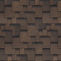 Гибкая черепица Shinglas, серия Финская, коллекция Аккорд  -  Коричневый