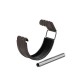 Водосток Aquasistem, система 125x90 - Соединитель желоба в комплекте RR 32 Тёмно-Коричневый