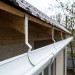 Водосток Aquasistem, система 125x90 - Крюк крепления желоба длинный RR 20 Белый