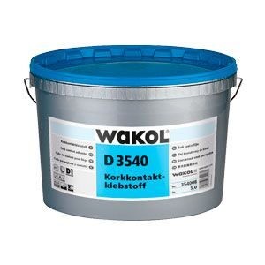 Контактный клей для пробкового покрытия WAKOL D 3540 5 кг