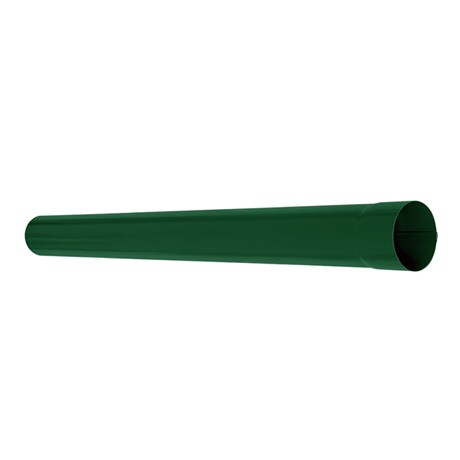 Труба круглая L=3 м Aquasystem Rooftop Drain PU 150/100 мм RAL 6005 Зеленый мох