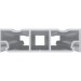 Лага алюминиевая Hilst JOIST стыковочная SLIM MAX 4000x100x20