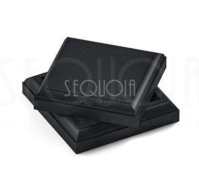 Комплект крышка/юбка для столба SEQUOIA BLACK