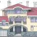 Купить проект особняка площадью от 800 кв.м. с сауной, террасой, гаражом, мансардой и цокольным этажом