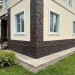 Фасадная панель FineBer, Камень Дикий, Коричневый