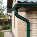 Отвод Aquasystem Rooftop Drain PU 150/100 мм RAL 6005 Зеленый мох