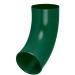 Отвод Aquasystem Rooftop Drain PU 150/100 мм RAL 6005 Зеленый мох