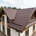 Металлочерепица GL квадро профи 0,5 Quarzit RAL 8017 шоколад