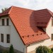 Металлочерепица камея 0,45 PE RAL 8004 терракота