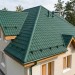 Металлочерепица квинта плюс GL 0,5 Quarzit lite RAL 6005 зеленый мох